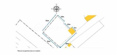 Terrain à Sougy en Loiret (45) de 1056 m² à vendre au prix de 39900€ - 3