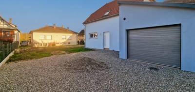 Terrain et maison à Baltzenheim en Haut-Rhin (68) de 94 m² à vendre au prix de 327600€ - 1