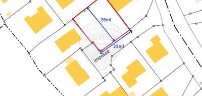 Terrain à Coulanges-lès-Nevers en Nièvre (58) de 657 m² à vendre au prix de 53000€ - 4