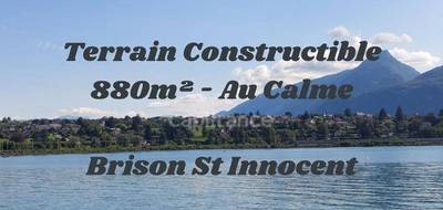 Terrain à Brison-Saint-Innocent en Savoie (73) de 886 m² à vendre au prix de 355000€ - 3