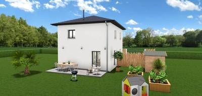 Terrain et maison à La Balme-de-Sillingy en Haute-Savoie (74) de 105 m² à vendre au prix de 543000€ - 1