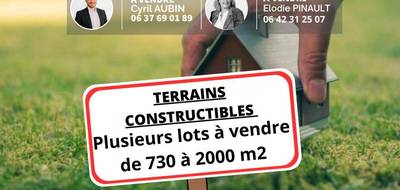 Terrain à Tinténiac en Ille-et-Vilaine (35) de 2038 m² à vendre au prix de 279400€ - 1