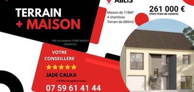 Terrain et maison à Dourdan en Essonne (91) de 680 m² à vendre au prix de 261000€ - 1