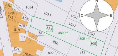 Terrain à Sanxay en Vienne (86) de 785 m² à vendre au prix de 15000€ - 2