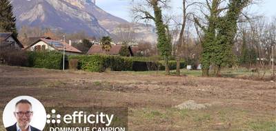 Terrain à Montbonnot-Saint-Martin en Isère (38) de 811 m² à vendre au prix de 325000€ - 3