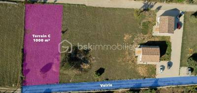 Terrain à Saint-Remèze en Ardèche (07) de 1000 m² à vendre au prix de 80000€ - 4