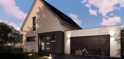 Terrain et maison à Weitbruch en Bas-Rhin (67) de 875 m² à vendre au prix de 415300€ - 2