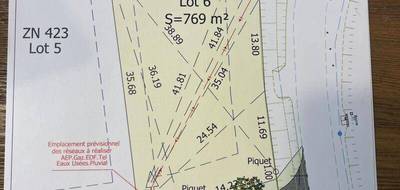 Terrain à Verdun-sur-Garonne en Tarn-et-Garonne (82) de 769 m² à vendre au prix de 99000€ - 4