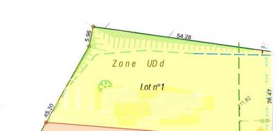 Terrain à Bergerac en Dordogne (24) de 1600 m² à vendre au prix de 49000€ - 3