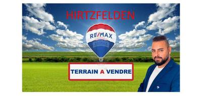 Terrain à Hirtzfelden en Haut-Rhin (68) de 408 m² à vendre au prix de 89760€ - 1