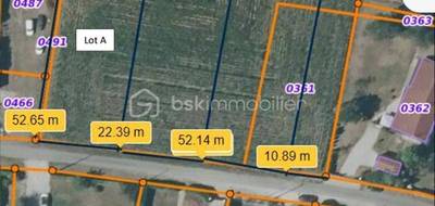 Terrain à Girolles en Loiret (45) de 3589 m² à vendre au prix de 97000€ - 2