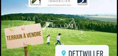 Terrain à Dettwiller en Bas-Rhin (67) de 1000 m² à vendre au prix de 159900€ - 1