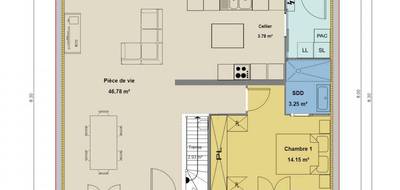 Terrain et maison à Étrépagny en Eure (27) de 123 m² à vendre au prix de 325000€ - 3