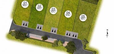 Terrain à Villons-les-Buissons en Calvados (14) de 519 m² à vendre au prix de 139000€ - 2