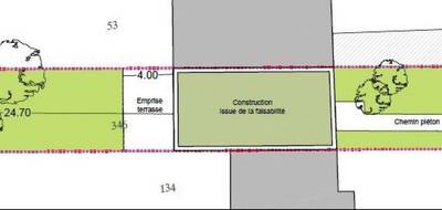 Terrain à Cachan en Val-de-Marne (94) de 208 m² à vendre au prix de 390000€ - 2