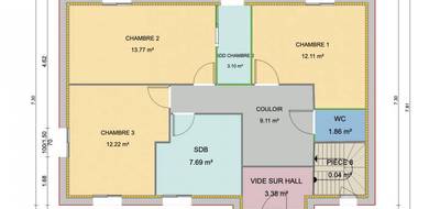 Terrain et maison à Pontoise en Val-d'Oise (95) de 440 m² à vendre au prix de 482900€ - 4