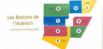 Terrain à Bénac en Hautes-Pyrénées (65) de 1471 m² à vendre au prix de 95940€ - 2