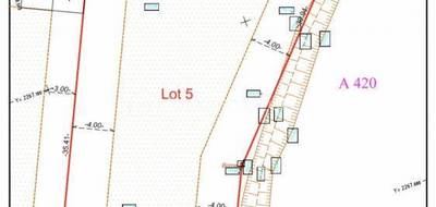 Terrain à Saint-Paul-et-Valmalle en Hérault (34) de 900 m² à vendre au prix de 193000€ - 4