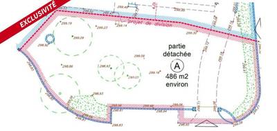 Terrain à Dommartin en Rhône (69) de 486 m² à vendre au prix de 250000€ - 2