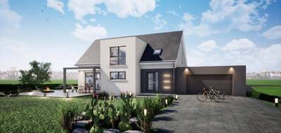 Terrain et maison à Niedermodern en Bas-Rhin (67) de 600 m² à vendre au prix de 367000€ - 1