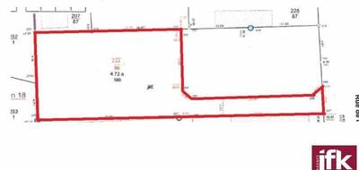 Terrain à Horbourg-Wihr en Haut-Rhin (68) de 472 m² à vendre au prix de 119000€ - 1