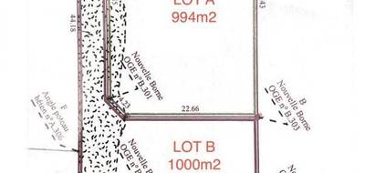 Terrain à Solignac en Haute-Vienne (87) de 1000 m² à vendre au prix de 48500€ - 3