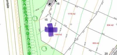 Terrain à Fussy en Cher (18) de 1164 m² à vendre au prix de 55000€ - 2