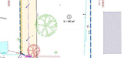 Terrain à Margaux-Cantenac en Gironde (33) de 542 m² à vendre au prix de 127000€ - 2