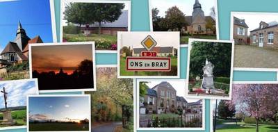 Terrain à Ons-en-Bray en Oise (60) de 440 m² à vendre au prix de 49500€ - 1
