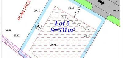 Terrain à Hazebrouck en Nord (59) de 531 m² à vendre au prix de 61000€ - 2