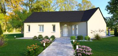 Terrain et maison à Giremoutiers en Seine-et-Marne (77) de 1000 m² à vendre au prix de 318600€ - 1