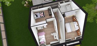 Terrain et maison à Juziers en Yvelines (78) de 89 m² à vendre au prix de 305200€ - 4