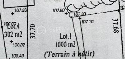 Terrain à Saint-Aubin-sur-Yonne en Yonne (89) de 1000 m² à vendre au prix de 41000€ - 2