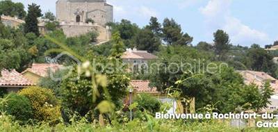 Terrain à Rochefort-du-Gard en Gard (30) de 387 m² à vendre au prix de 135000€ - 1