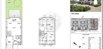 Terrain et maison à Bruebach en Haut-Rhin (68) de 103 m² à vendre au prix de 432600€ - 2