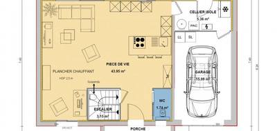 Terrain et maison à Étrépagny en Eure (27) de 139 m² à vendre au prix de 375000€ - 4