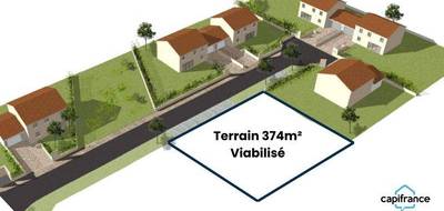 Terrain à Mions en Rhône (69) de 374 m² à vendre au prix de 209000€ - 1