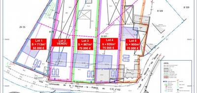 Terrain à Ocquerre en Seine-et-Marne (77) de 920 m² à vendre au prix de 75000€ - 1