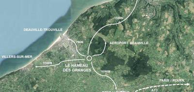 Terrain à Canapville en Calvados (14) de 1175 m² à vendre au prix de 273000€ - 1