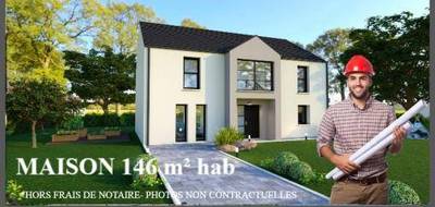 Terrain et maison à Condé-Sainte-Libiaire en Seine-et-Marne (77) de 570 m² à vendre au prix de 458200€ - 1