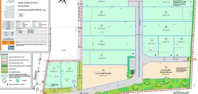 Terrain à Saint-Épain en Indre-et-Loire (37) de 529 m² à vendre au prix de 54500€ - 2