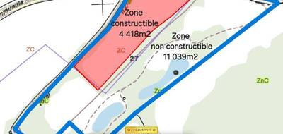 Terrain à Moncy en Orne (61) de 15457 m² à vendre au prix de 99000€ - 2