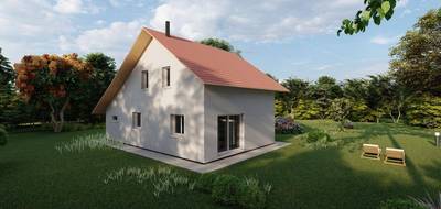 Terrain et maison à Perrignier en Haute-Savoie (74) de 114 m² à vendre au prix de 384000€ - 1