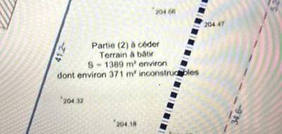 Terrain à Givry en Saône-et-Loire (71) de 1389 m² à vendre au prix de 107000€ - 2