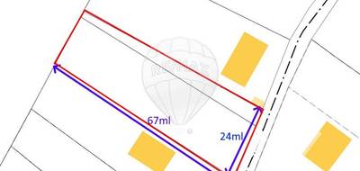 Terrain à Pouilly-sur-Loire en Nièvre (58) de 1415 m² à vendre au prix de 22000€ - 4