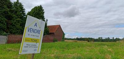 Terrain à Flines-lès-Mortagne en Nord (59) de 600 m² à vendre au prix de 77500€ - 1