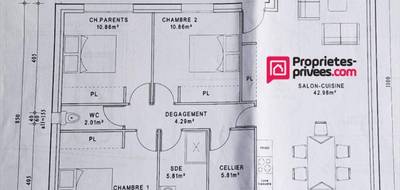 Terrain à Selles-sur-Cher en Loir-et-Cher (41) de 900 m² à vendre au prix de 23990€ - 4