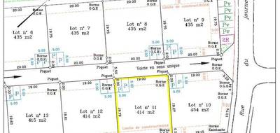 Terrain à Châteaudun en Eure-et-Loir (28) de 414 m² à vendre au prix de 41500€ - 3