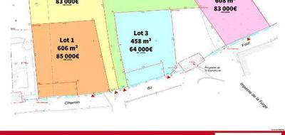 Terrain à Monteynard en Isère (38) de 620 m² à vendre au prix de 89500€ - 4