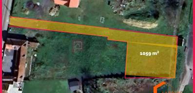 Terrain à Campagne-lès-Hesdin en Pas-de-Calais (62) de 1059 m² à vendre au prix de 43990€ - 2